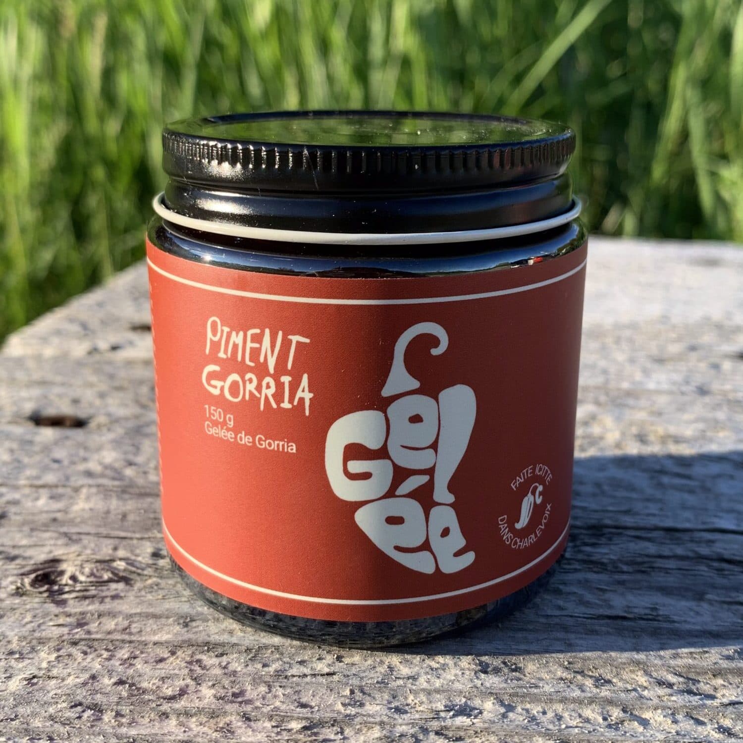 Pot de gelée de piment